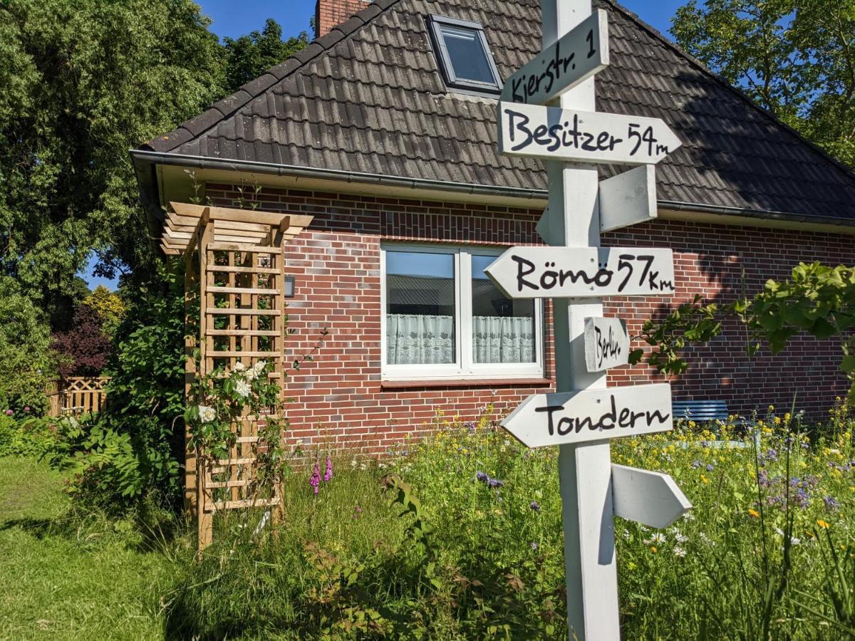 Charmantes Ferienhaus In Nordfriesland Humptrup Esterno foto